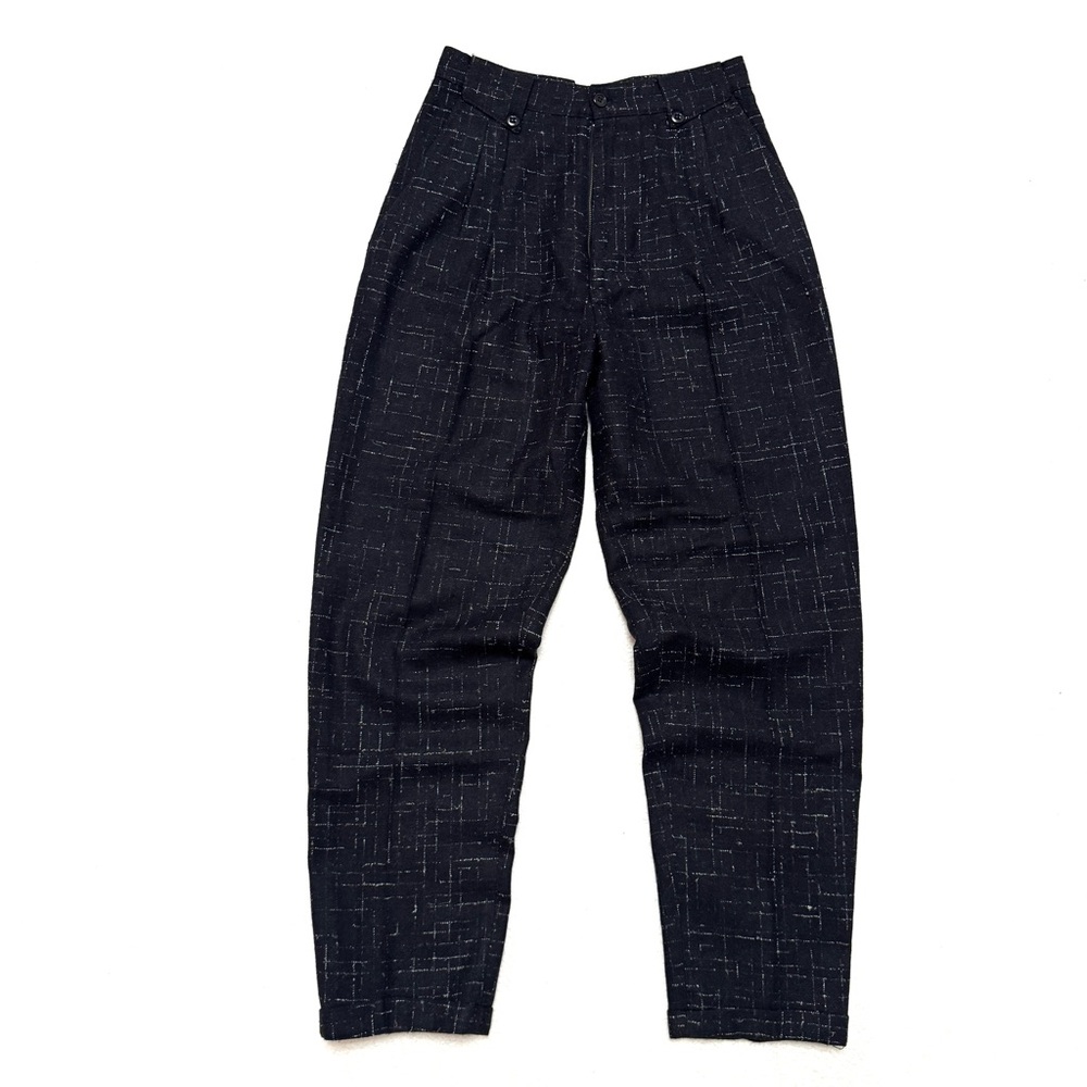 Vintage‎ 90s JNCO Paris sz 29 waist 26” Pants Pleated Wool blend